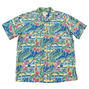 NWT Cooke Street Honolulu Tropical Hawaiian Shirt Large